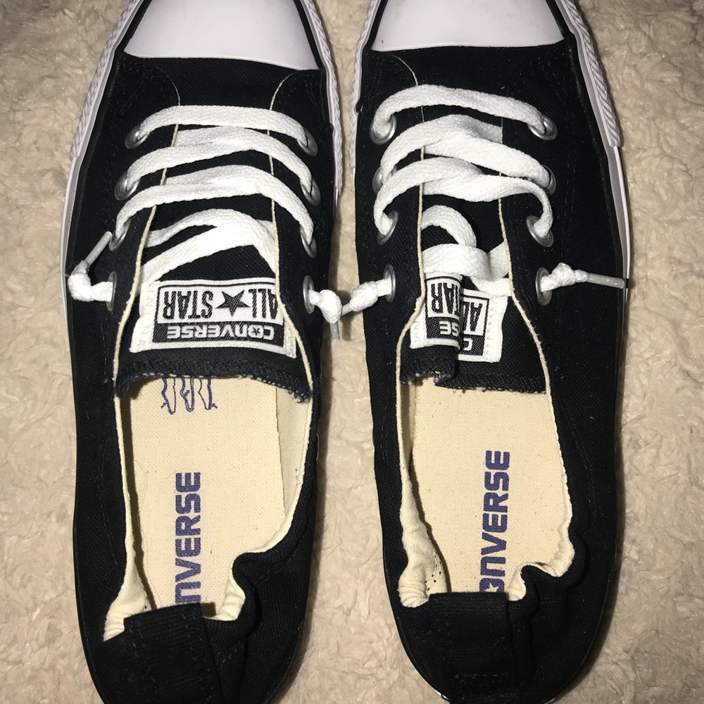 Stretchy back converse. Worn twice